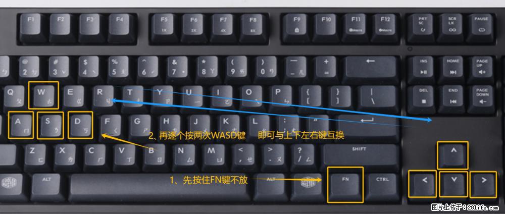 键盘，怎样把wasd键与上下左右方向键互换？ - 生活百科 - 兰州生活社区 - 兰州28生活网 lz.28life.net
